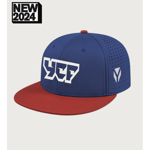 YCF FLAT Cap - BLUE (2024)